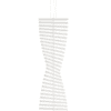 Rhythm Vertical Off-White Pendant