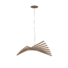 Rhythm Horizontal American Walnut Pendant