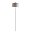 Zile Matt Dove Gray Floor Lamp