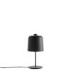 Zile Matt Black Table Lamp