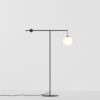 Malamata Matt Black Floor Lamp