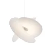Levante Matt White Suspension Lamp