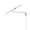 Malamata Matt Black Wall Lamp
