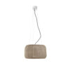 Fora Natural White/Light Beige Shade Pendant