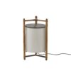 Kando P/76 Brown-Teak/White Translucent Ribbon Shade