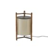 Kando P/76 Brown-Teak/Cream Translucent Ribbon Shade
