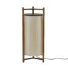 Kando P/111 Brown-Teak/Cream Translucent Ribbon Shade