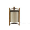 Kando Brown-Teak/Cream Translucent Ribbon Shade
