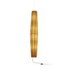 Maxi S Satin Nickel/Cream Translucent Ribbon Shade
