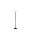 Glo-Ball Matte Black Floor Lamp