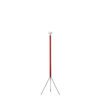 Luminator Red Floor Lamp