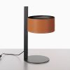Parallel Leather Brown Table