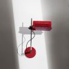 Colombo Stem Black/Scarlet Red Stem Wall