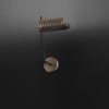 Colombo Black Stem Chrome/Anodic Bronze Wall