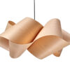Swirl Natural Beech Pendant