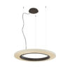 Roda Cream Translucent Ribbon Shade Pendant
