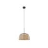 Tanit Matte Black/Beige Thread Shade Pendant