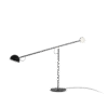 Copérnica Graphite-Satin Nickel-Black Table