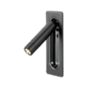 Ledtube Matt Black Wall