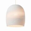Scraplight Bell White Pendant