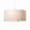 Scraplight Drum White Pendant