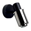 Biny Spot Black/Polished Nickel