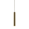 Beam Brushed Gold Pendant