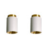 Tobo White/Brass Ceiling