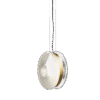 Orbital White Pendant