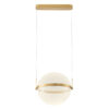 Atlas Brass Gold Pendant Lamp