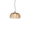 Ondula Matt Coffee/Amber Pendant
