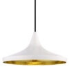 Beat Wide White Pendant