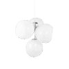 Melt Small Chandelier Opal/Silver