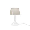 Chapeaux V Glass Grey Table