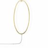 Ellisse Gold Polished Anodized Wall