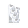 Wall Shadows Grand White