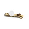 Ping Pong Brushed Brass Wall