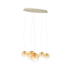 Mapa Clear/Amber Pendant