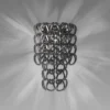 Giogali Crystal Black Nickel Wall