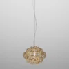 Giogali Crystal Amber Pendant