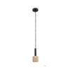 Sincro Matt Black/Gold Pendant
