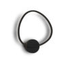 Opalis Matt Black Wall