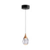 Corina Copper/Clear Pedant