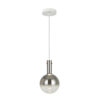 Matices Matt White/Smoke Pendant