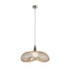 Forma Chrome/Bright Gold Pendant