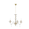 Brigida Gold/Clear Pendant
