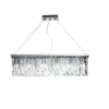 Batida Chrome/Clear Pendant