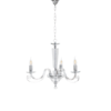 Cherubini Chrome/Clear Pendant