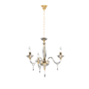 Fiamma Gold/Clear Pendant