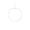 Zero Round Acoustic White Pendant